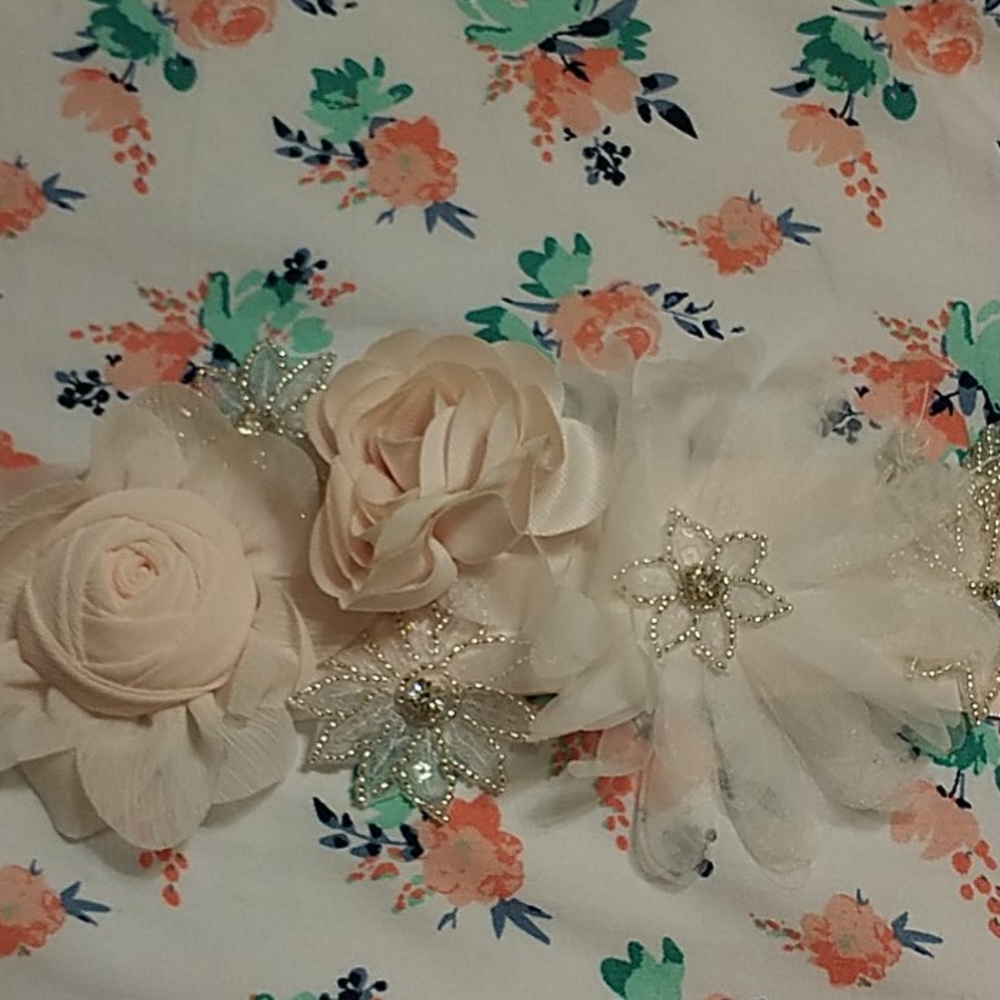 Blush Pink Wedding Belt